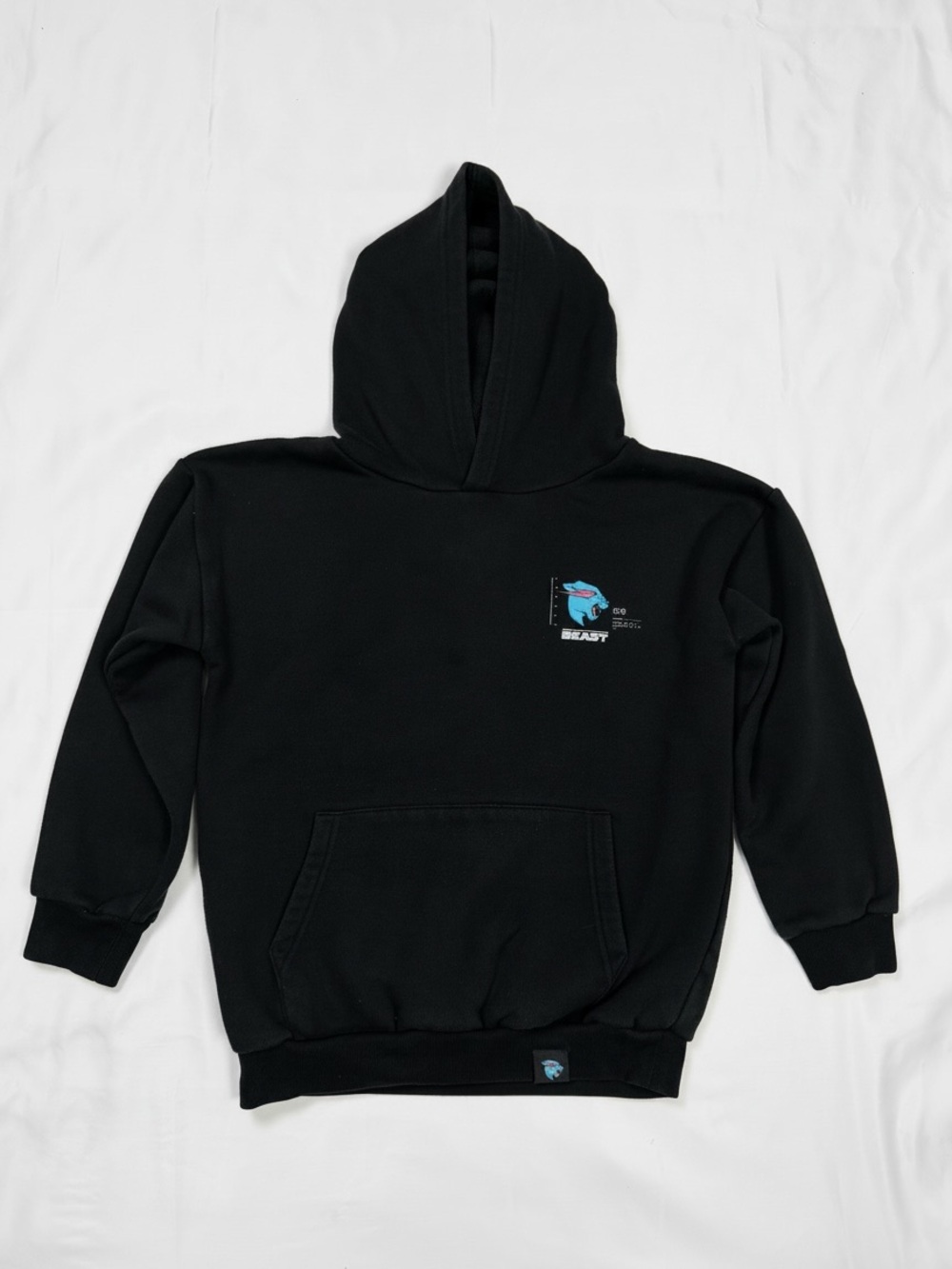 Mr Beast Partical Boys' Hooded Sweatshirt